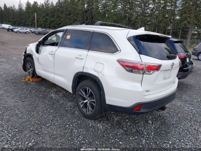 5TDJKRFH8GS229615 Toyota Highlander Xle V6