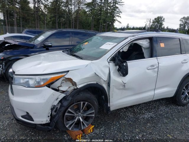 5TDJKRFH8GS229615 Toyota Highlander Xle V6