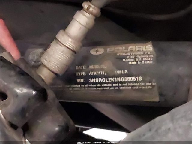 2022 POLARIS RZR 3NSRGL2K1NG380518 Photo 9