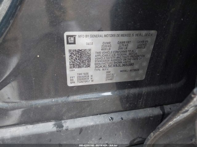 2018 GMC TERRAIN 3GKALSEX9JL365380 Photo 8