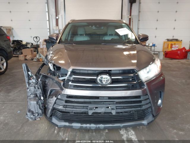 5TDKZRFH3JS270922 Toyota Highlander Xle