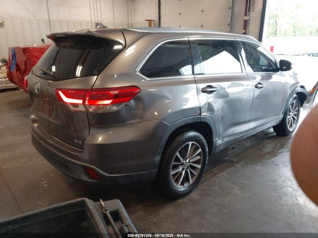 5TDKZRFH3JS270922 Toyota Highlander Xle