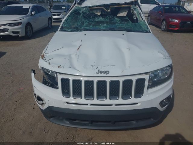 1C4NJCBA5HD135019 Jeep Compass Sport Se Fwd