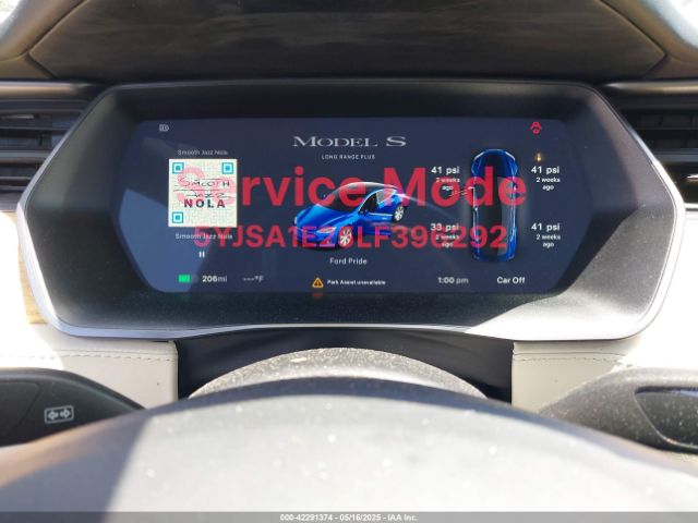 5YJSA1E25LF396292 Tesla MODEL S
