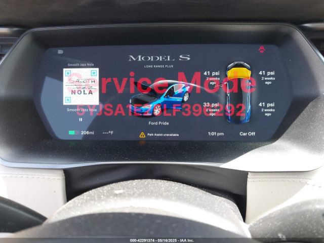 5YJSA1E25LF396292 Tesla MODEL S