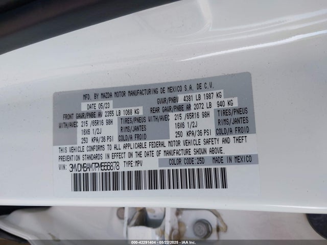 Mazda pyukd 2023 3MVDMBAM7PM556878 Image 9