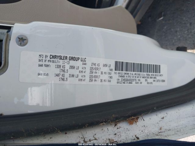 2C4RDGBG4ER229776 Dodge Grand Caravan American Value Pkg