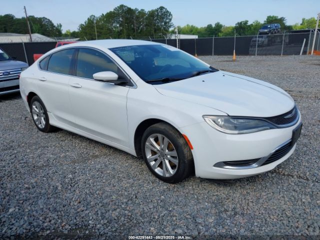 2015 Chrysler 200 Limited მანქანა იყიდება აუქციონზე, vin: 1C3CCCAB4FN707690, აუქციონის ნომერი: 42291443
