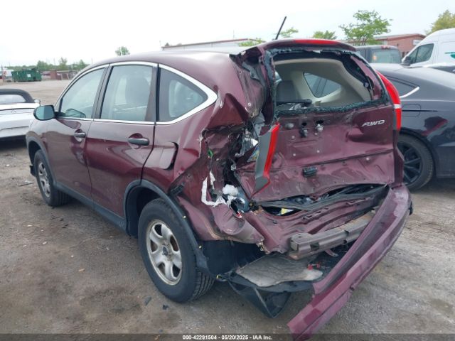 5J6RM4H37FL105637 Honda CR-V LX
