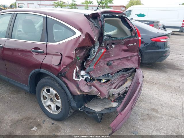 5J6RM4H37FL105637 Honda CR-V LX