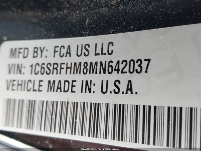 2021 RAM 1500 1C6SRFHM8MN642037 Photo 8