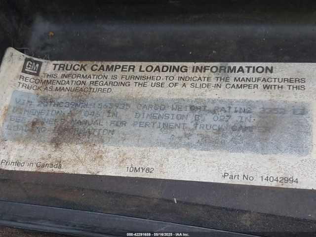1990 GMC SIERRA 2GTHC39N2L1565935 Photo 8