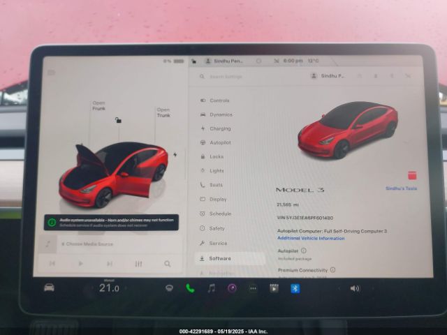 2023 TESLA MODEL 3 5YJ3E1EA6PF601480 Photo 6