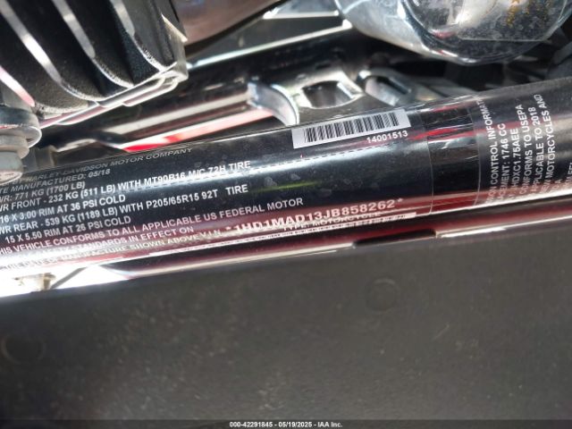 2018 HARLEY-DAVIDSON FLHTCUTG 1HD1MAD13JB858262 Photo 9