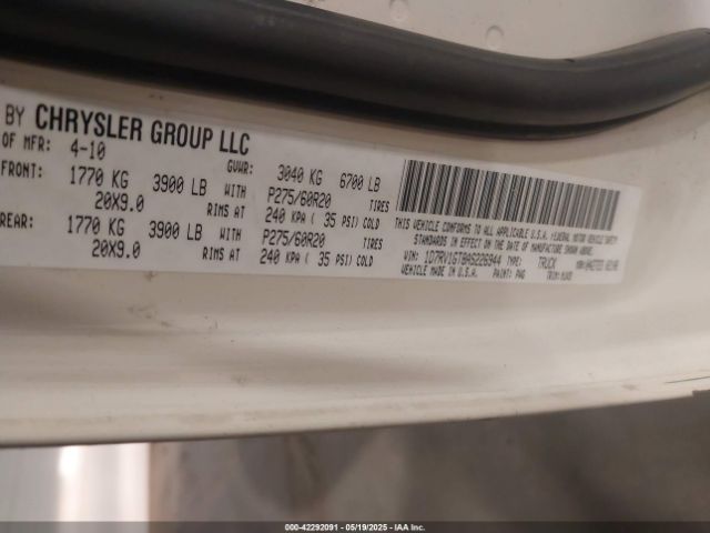2010 DODGE RAM 1500 1D7RV1GT8AS226944 Photo 9
