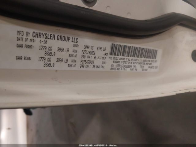 2010 DODGE RAM 1500 1D7RV1GT8AS226944 Photo 8