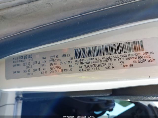 2015 JEEP WRANGLER 1C4AJWAG8FL665302 Photo 8