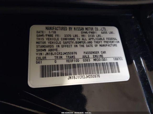 2018 NISSAN ROGUE SPORT JN1BJ1CR2JW250976 Photo 8