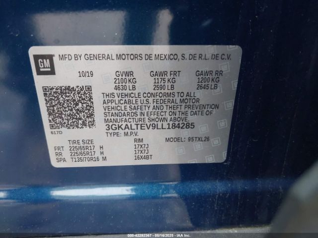 2020 GMC TERRAIN 3GKALTEV9LL184285 Photo 8
