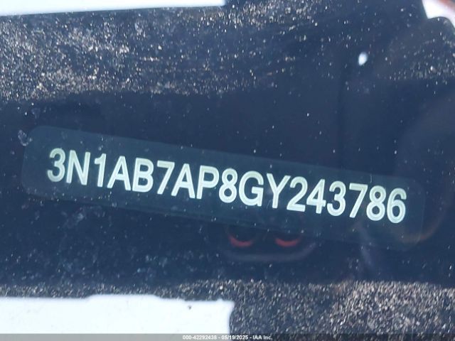 3N1AB7AP8GY243786 Nissan SENTRA SL