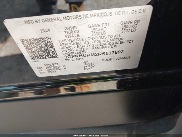Honda x0b+ec5 2024 3GPKHURM2RS537892 Image 9