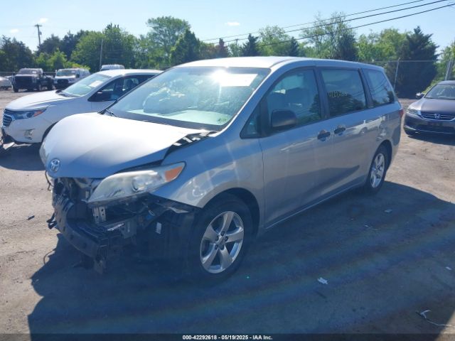 5TDZK3DCXFS594786 Toyota Sienna L