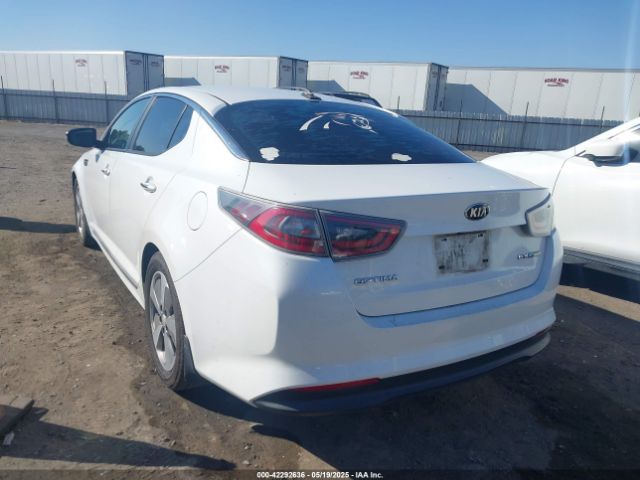 KNAGN4ADXF5080067 KIA Optima Hybrid Ex