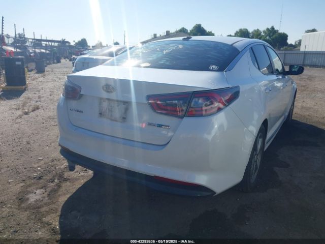 KNAGN4ADXF5080067 KIA Optima Hybrid Ex