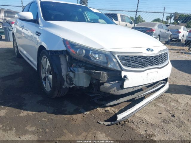 KNAGN4ADXF5080067 KIA Optima Hybrid Ex