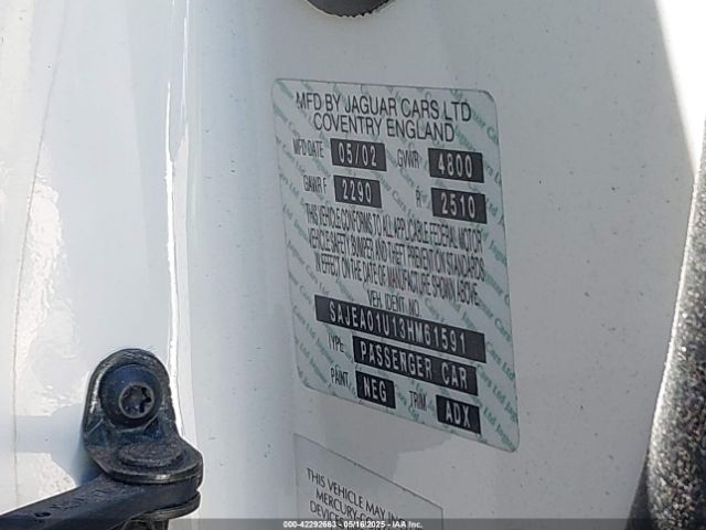 2003 JAGUAR S-TYPE SAJEA01U13HM61591 Photo 8