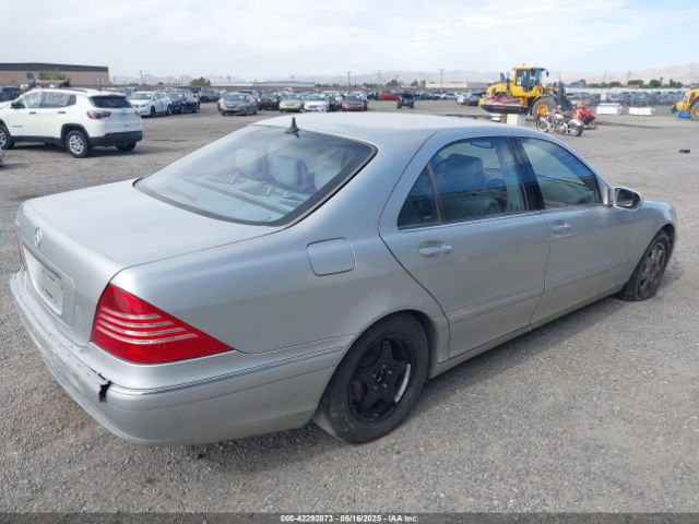 2002 MERCEDES-BENZ S 430 WDBNG70J82A313344 Photo 3