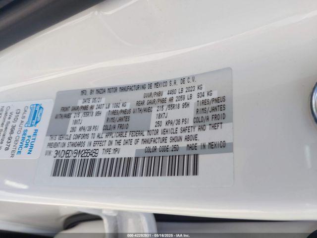 3MVDMBDY5MM266469 Mazda Cx-30 2.5 Turbo Premium