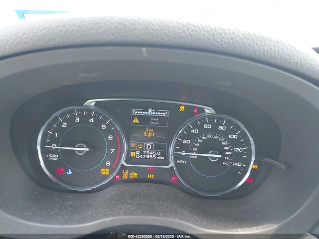 Subaru naturally aspirated u5 2018 JF2SJAGC5JH450016 Image 7