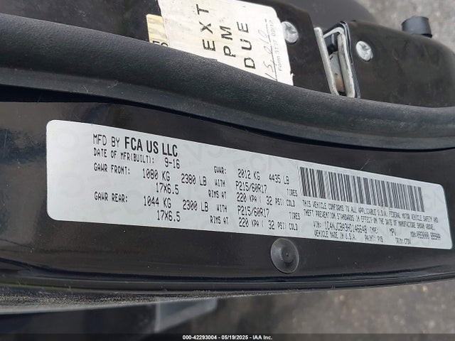 1C4NJCBA3HD146648 Jeep Compass