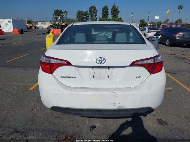 2T1BURHE4GC657644 Toyota COROLLA LE