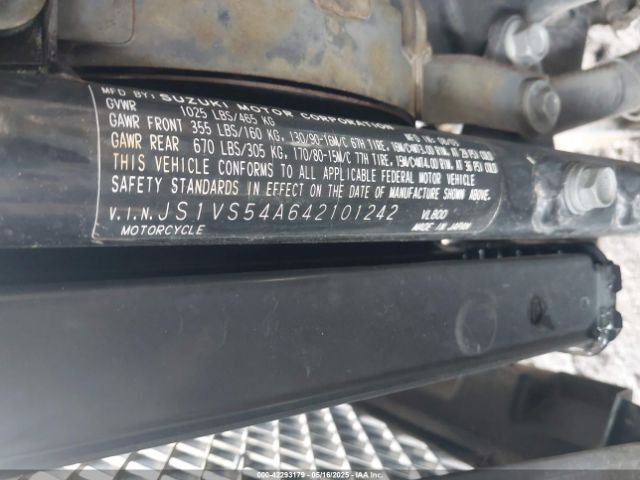 2004 SUZUKI VL800 JS1VS54A642101242 Photo 9