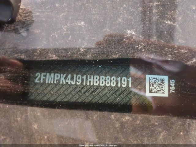 2FMPK4J91HBB88191 Ford EDGE SEL