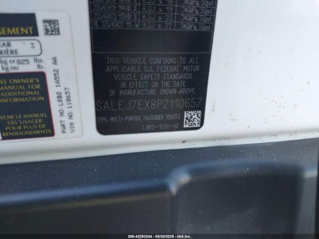 2023 LAND ROVER DEFENDER SALEJ7EX8P2110657 Photo 8