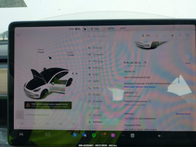 2018 TESLA MODEL 3 5YJ3E1EA2JF047765 Photo 6