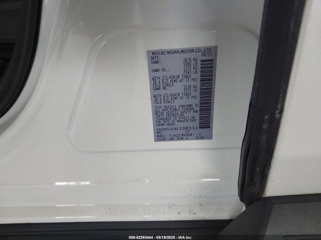 Nissan Pathfinder Sl Fwd 2024 5N1DR3CA5RC208511 Image 9