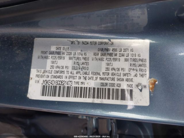 JM3KE4DY8G0621473 Mazda py