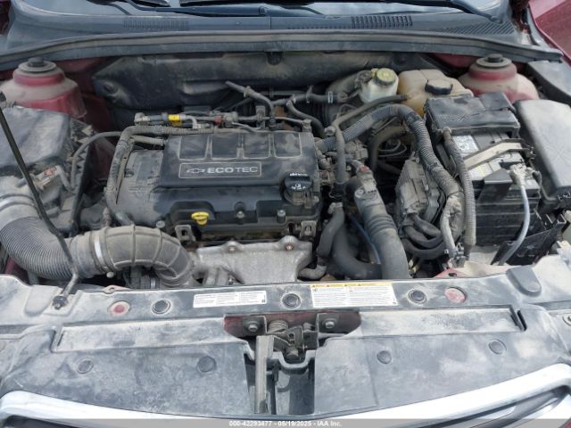 1G1PC5SB4F7199600 Chevrolet Cruze 1lt Auto