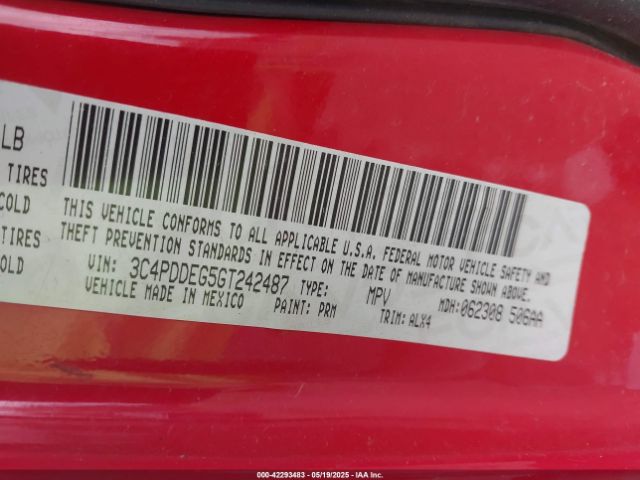 3C4PDDEG5GT242487 Dodge Journey R/t