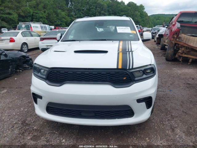 1C4SDHCT1NC229858 Dodge Durango Orange Sport Rwd