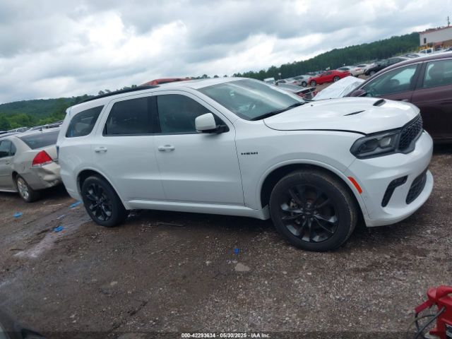 1C4SDHCT1NC229858 Dodge Durango Orange Sport Rwd