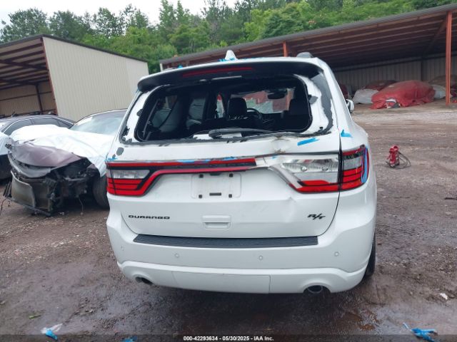 1C4SDHCT1NC229858 Dodge Durango Orange Sport Rwd