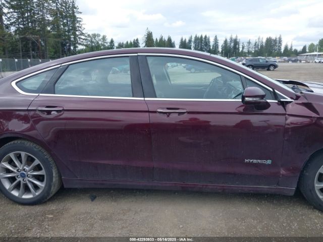 3FA6P0LU5HR277913 Ford Fusion Hybrid Se
