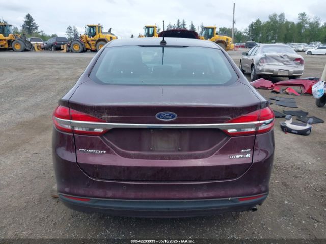 3FA6P0LU5HR277913 Ford Fusion Hybrid Se