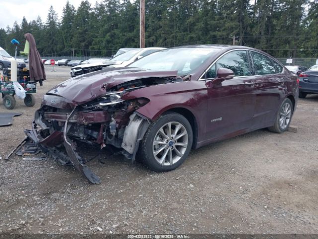 3FA6P0LU5HR277913 Ford Fusion Hybrid Se