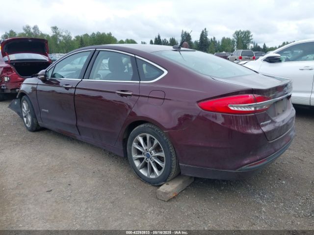 3FA6P0LU5HR277913 Ford Fusion Hybrid Se